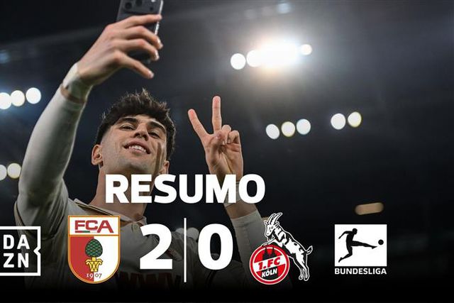 De calcanhar, Rodrigo Ribeiro lança Augsburgo para a 3.ª vitória consecutiva (resumo)