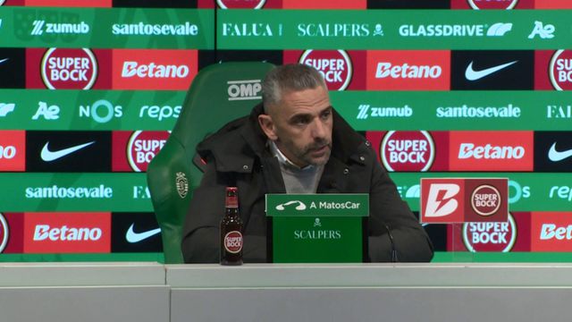 Rui Borges: «Foi dos melhores jogos que o Gonçalo Inácio fez»