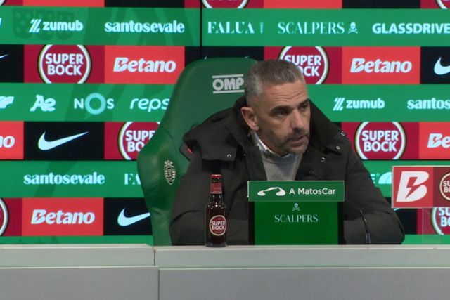 Rui Borges: «Foi dos melhores jogos que o Gonçalo Inácio fez»