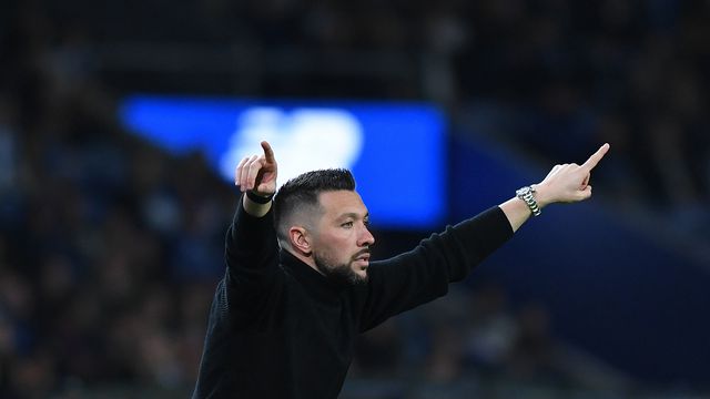 Farioli no FC Porto-Arouca — Foto: Rogério Ferreira/KAPTA+