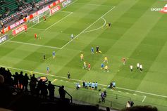 Bancadas de Alvalade festejam o golo... do Arouca