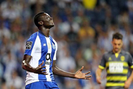 Marius após golo marcado diante do Chaves, em 2018 - Foto: A BOLA