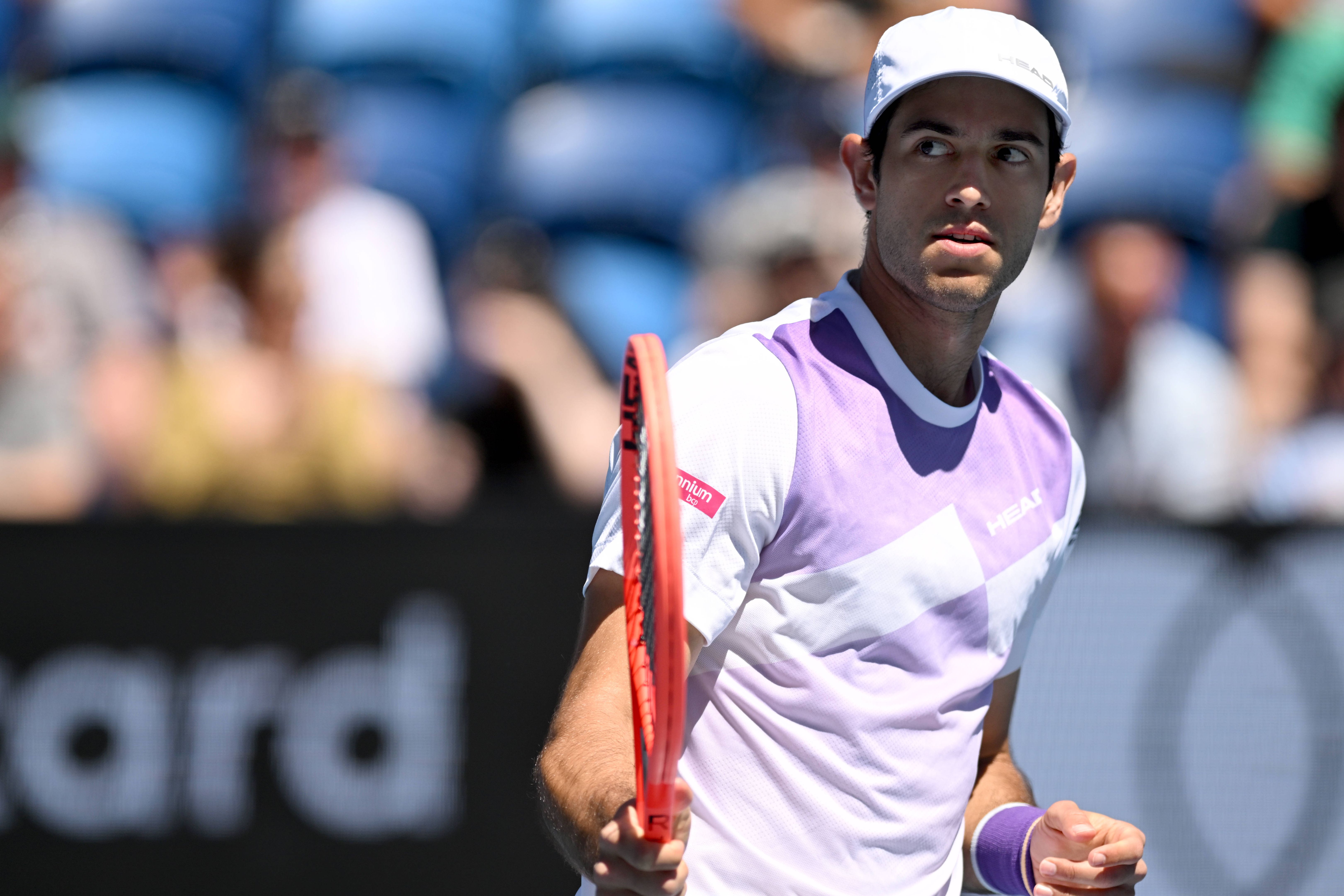 O tenista português Nuno Borges prepara-se para o Masters 1000 de Indian Wells. IMAGO