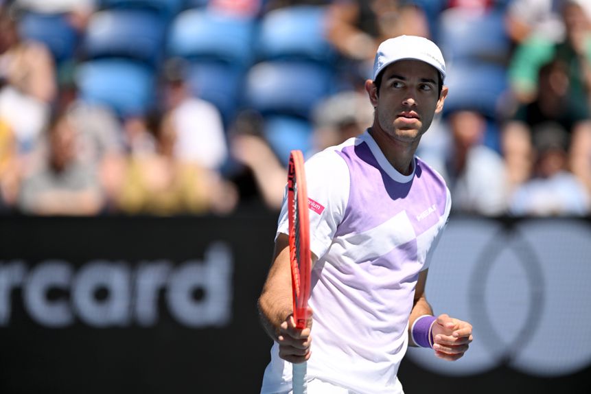 O tenista português Nuno Borges prepara-se para o Masters 1000 de Indian Wells. IMAGO