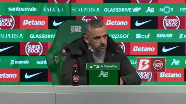 Rui Borges: «Desengane-se quem achar que o sorteio foi bom para nós»