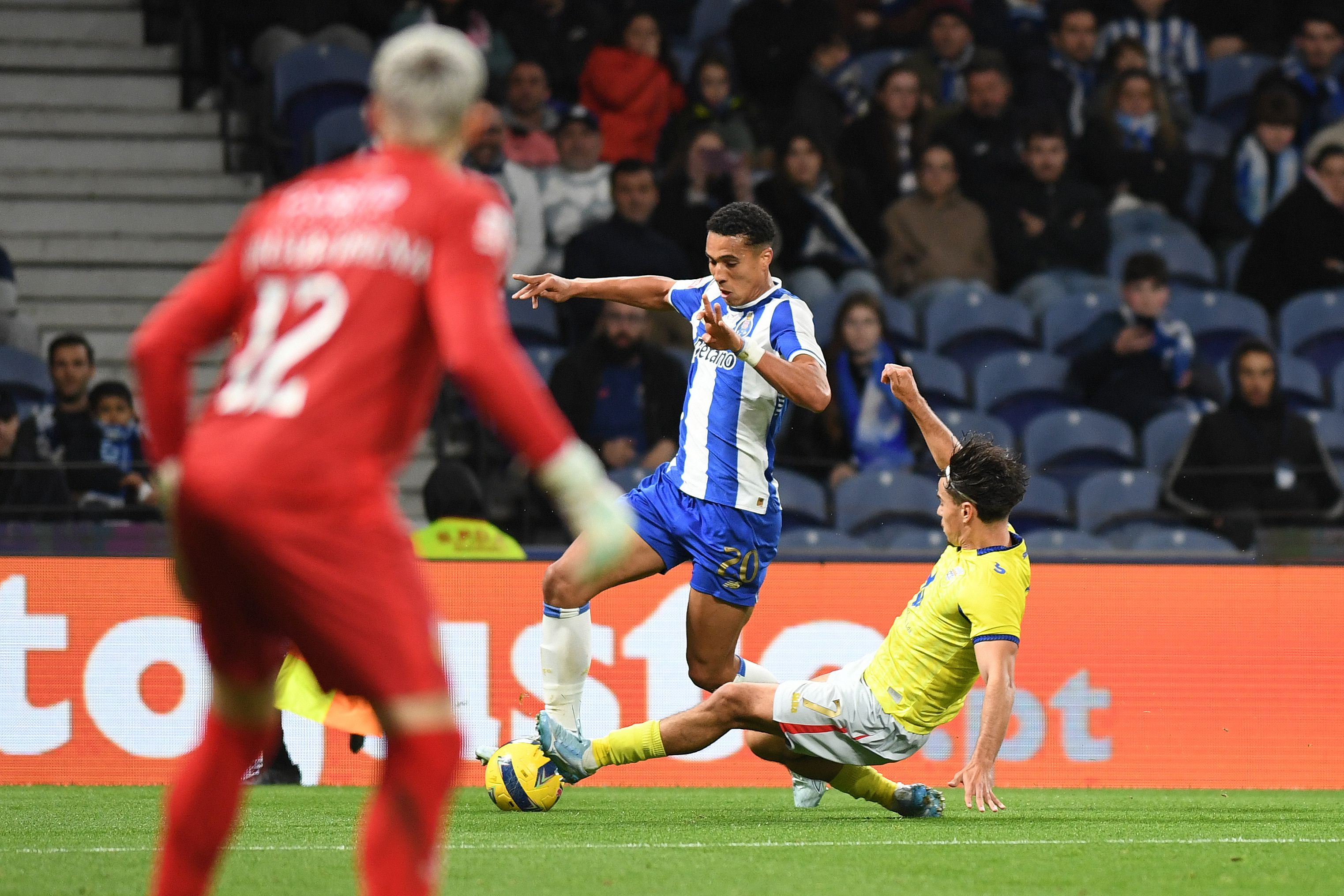 Alberto Costa no FC Porto-Arouca — Foto: Rogério Ferreira/KAPTA+