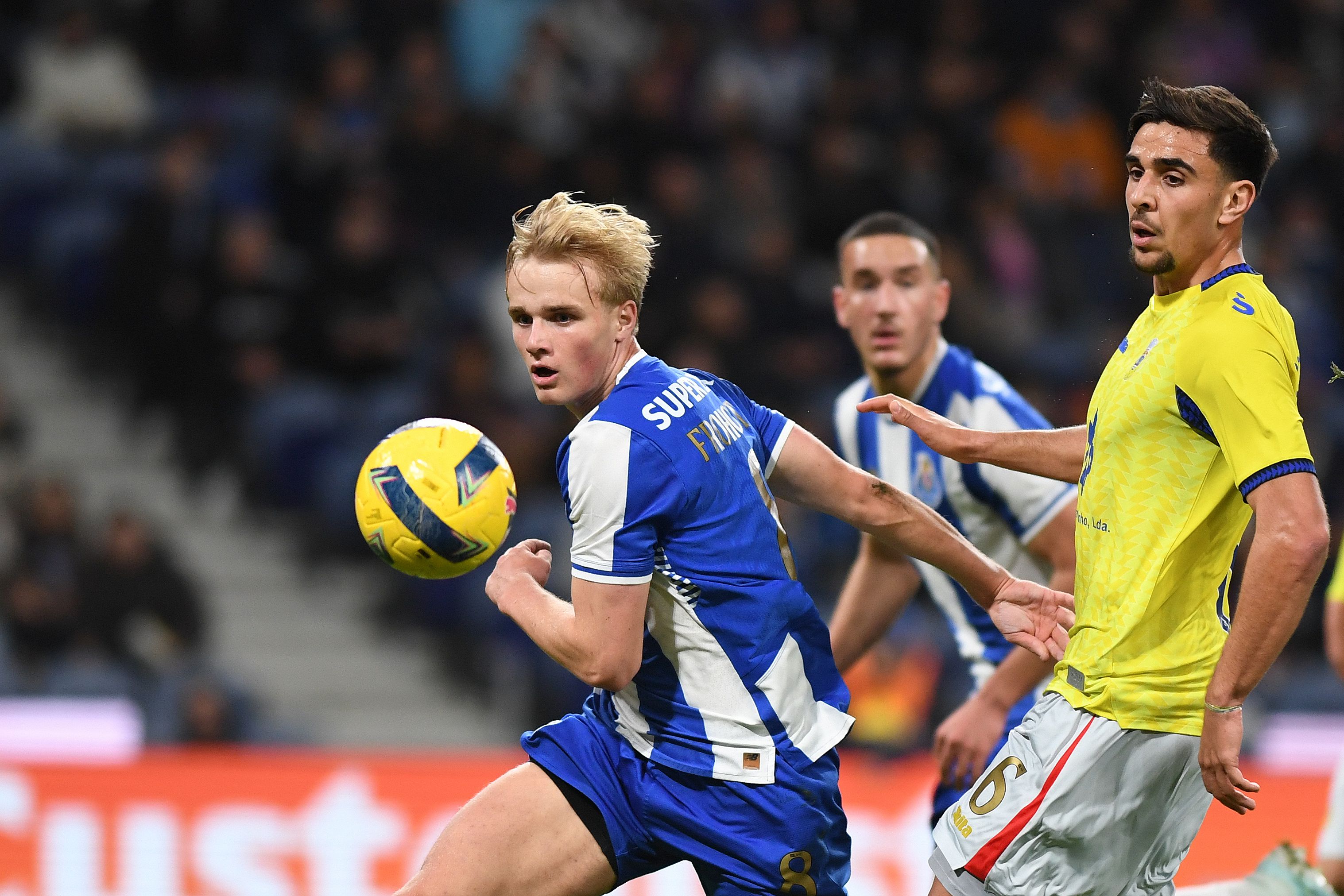 Froholdt no FC Porto-Arouca — Foto: Rogério Ferreira/KAPTA+