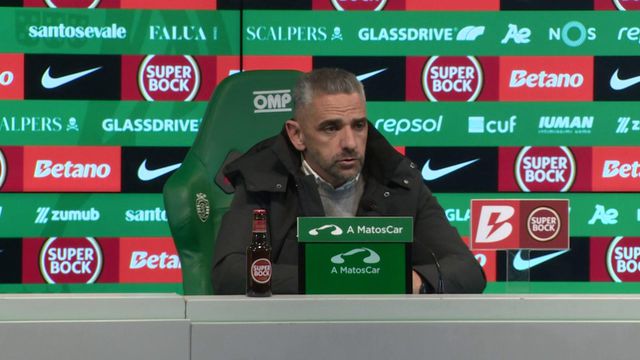 Rui Borges explica a perda de espaço de João Simões no Sporting