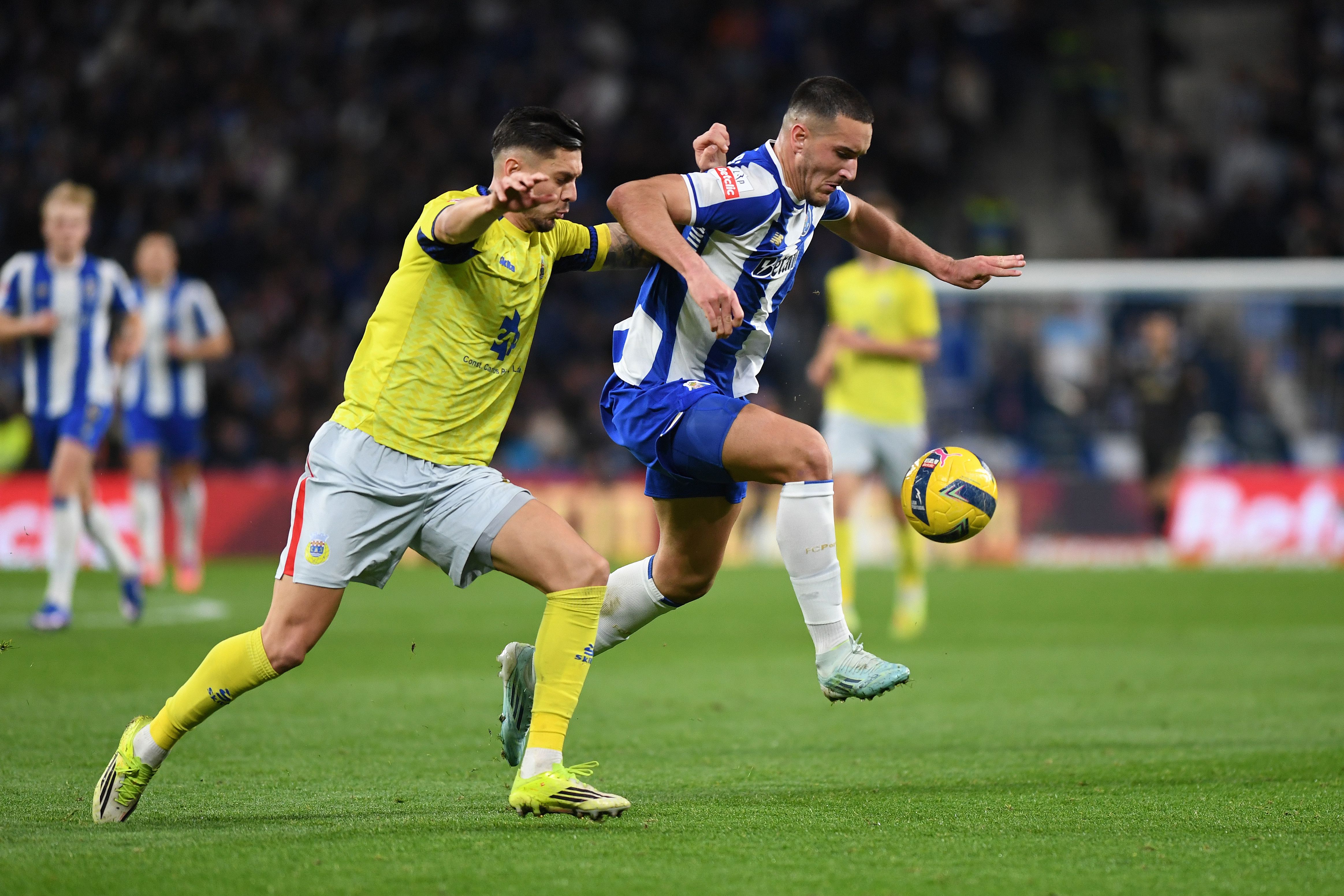 Deniz Gul no FC Porto-Arouca — Foto: Rogério Ferreira/KAPTA+