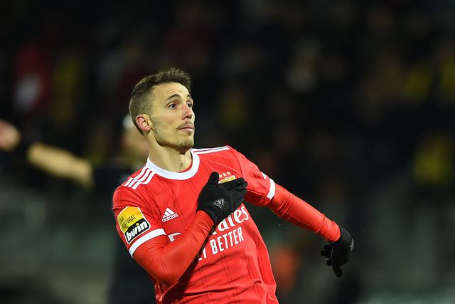 Grimaldo brilhou no Benfica. Foto: Helena Valente
