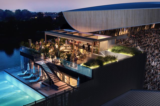 Piscina, restaurante 'gourmet'...o novo look de um mítico estádio da Premier League