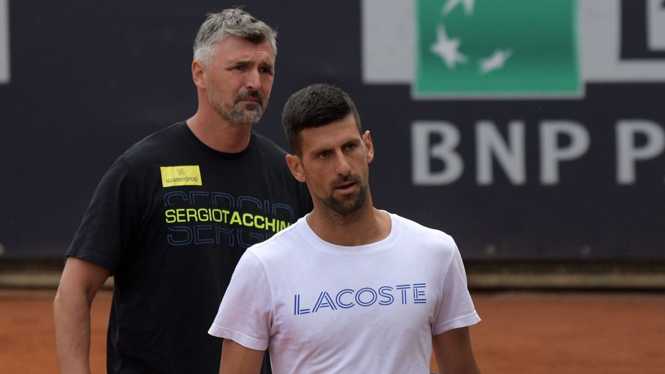 Djokovic separa-se do treinador Goran Ivanisevic