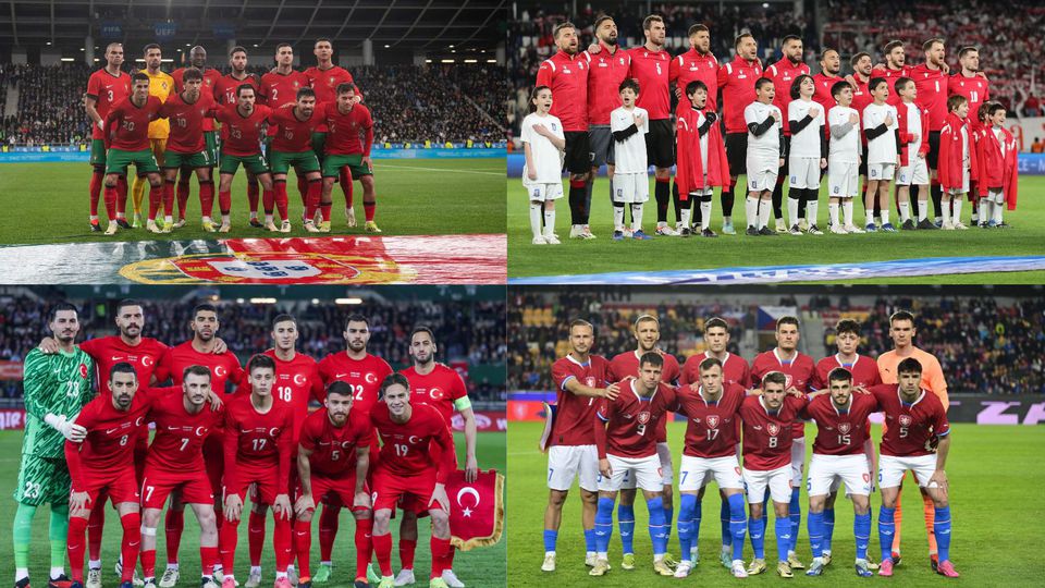 Eis os adversários de Portugal na fase de grupos do Euro-2024
