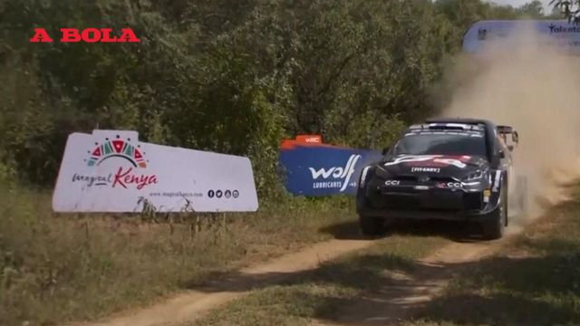 As espetaculares imagens do «shakedown» do rali do Quénia