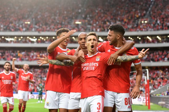 Álex Grimaldo somou 303 jogos e marcou 27 golos em sete épocas e meia no Benfica - Foto: Sérgio Miguel Santos