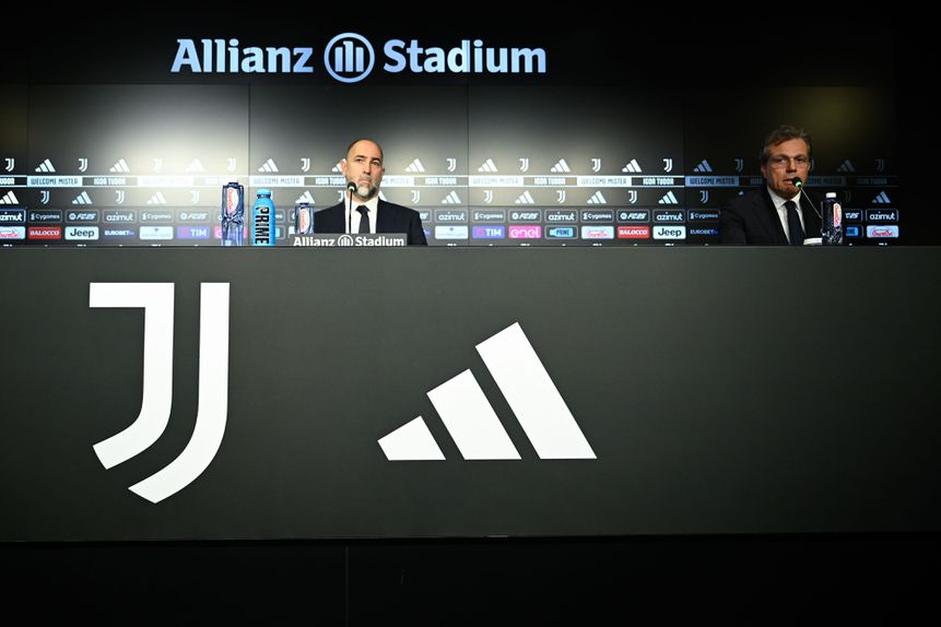 Apresentação de Igor Tudor como novo treinador da Juventus