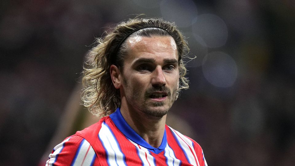 Antoine Griezmann durante o Atlético de Madrid-Barcelona (IMAGO)