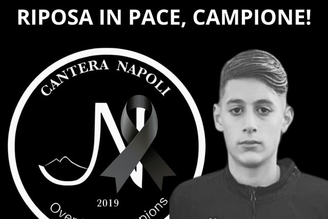 Mensagem da Cantera Napoli a propósito da morte de Diego De Vivo