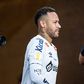 Neymar a representar o Santos