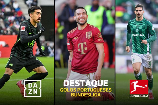 Portugal em destaque na Bundesliga: veja os golos portugueses na Alemanha