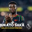 Por isto é que o Arsenal teve saudades de Bukayo Saka (vídeo)