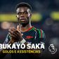 Por isto é que o Arsenal teve saudades de Bukayo Saka (vídeo)