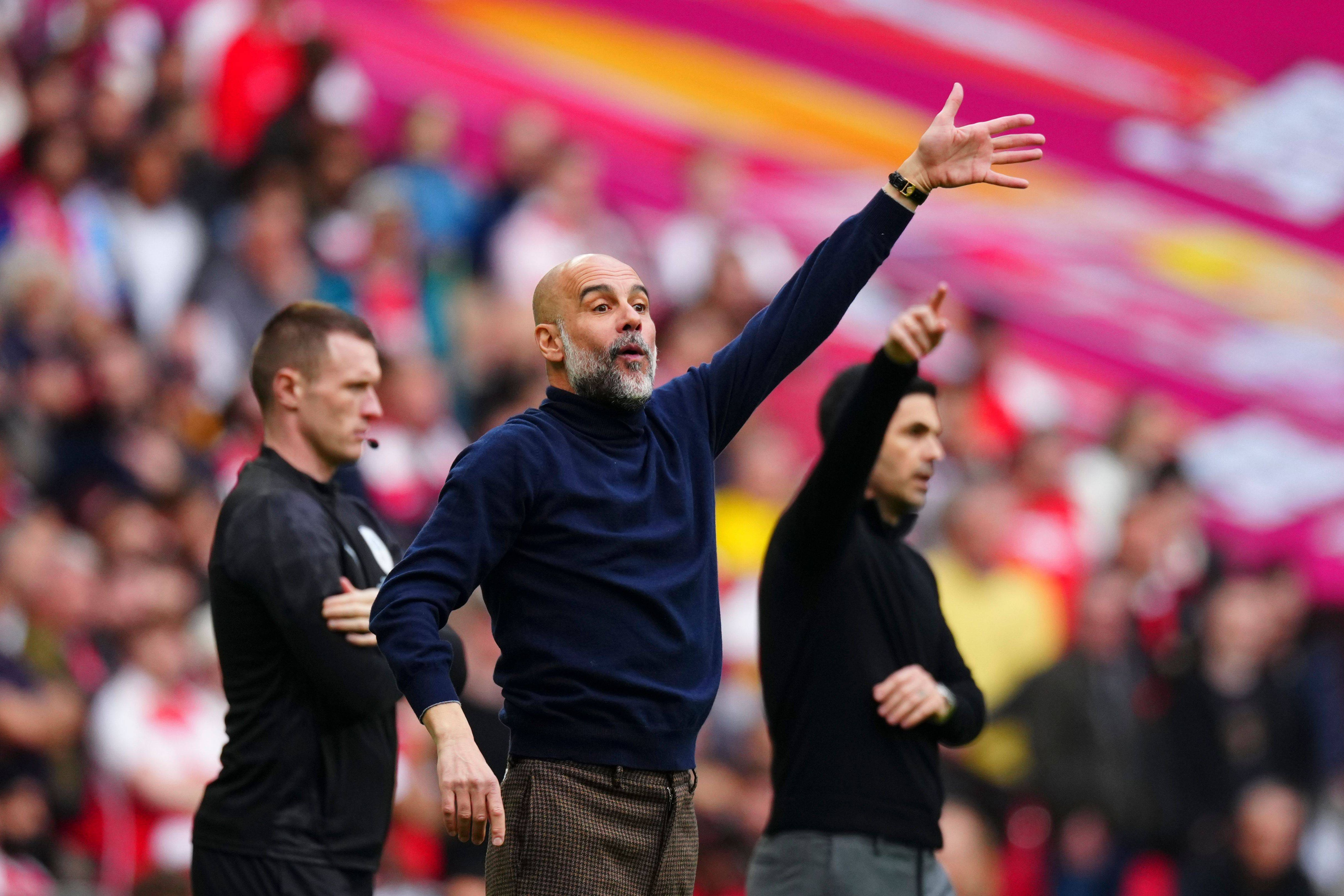 Guardiola, treinador do Manchester City