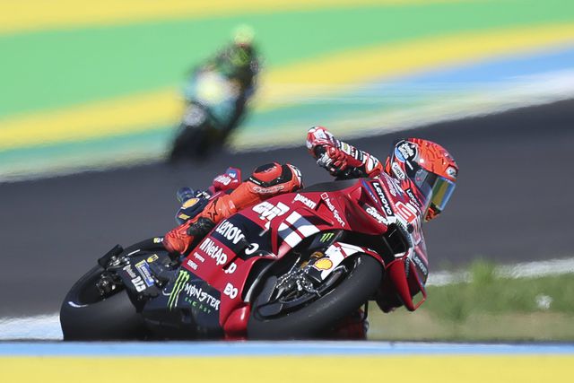 Marc Márquez sofreu acidente aparatoso