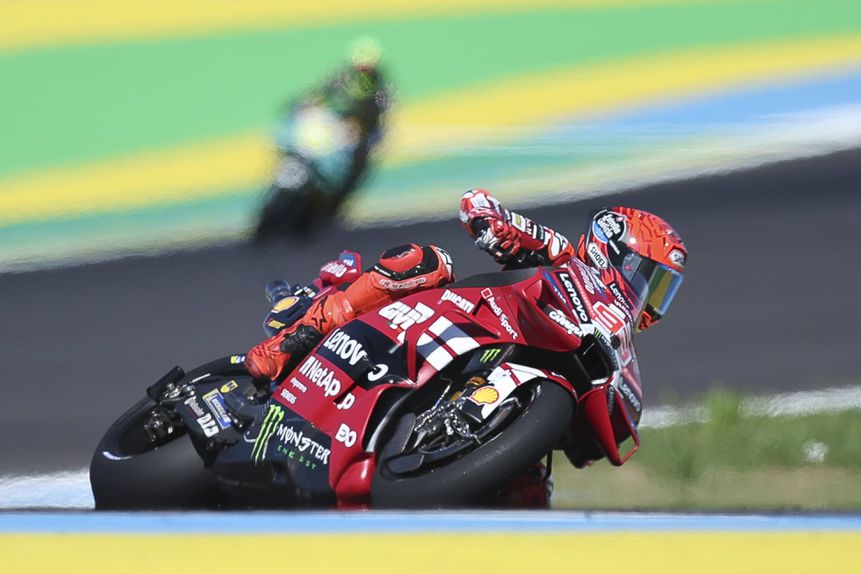 Marc Márquez sofreu acidente aparatoso