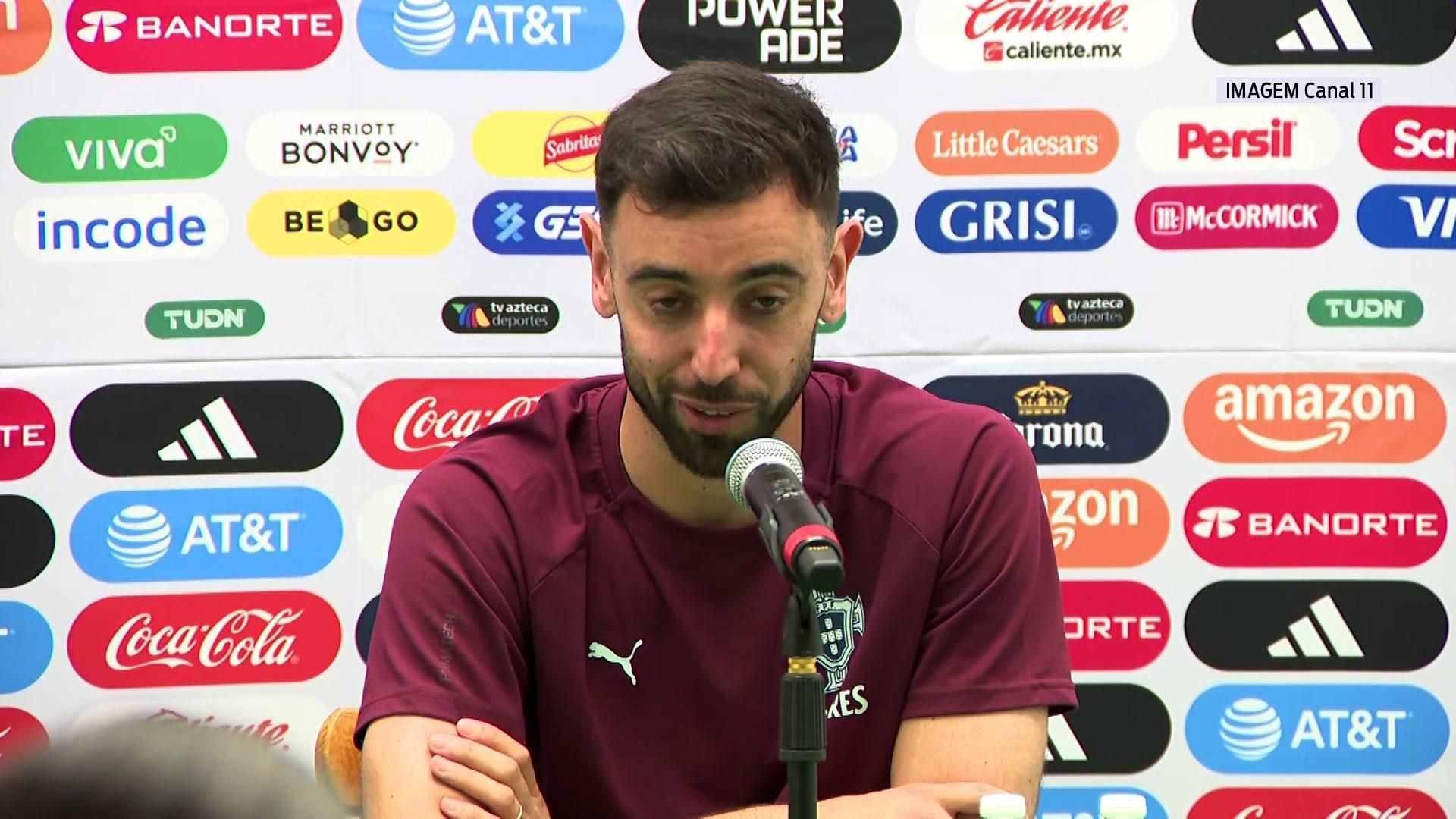 Bruno Fernandes destaca ex-Benfica: «Já me marcou alguns golos...»