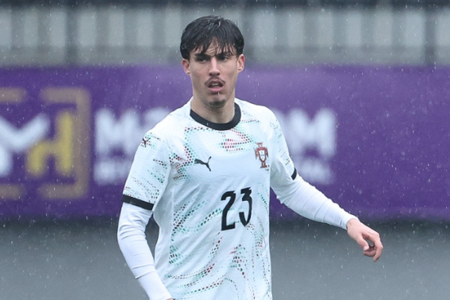 Diogo Sousa estreia-se pela seleção sub-21 de Portugal (foto: Federação Portuguesa de Futebol)