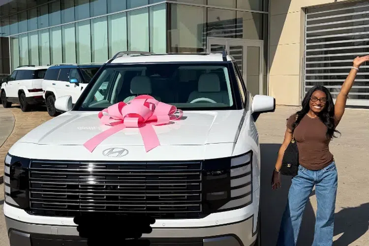 Fotografia Instagram Simone Biles