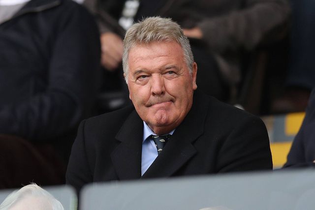 John Toshack durante um Swansea-Huddersfield, em 2017