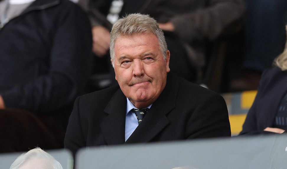 John Toshack durante um Swansea-Huddersfield, em 2017
