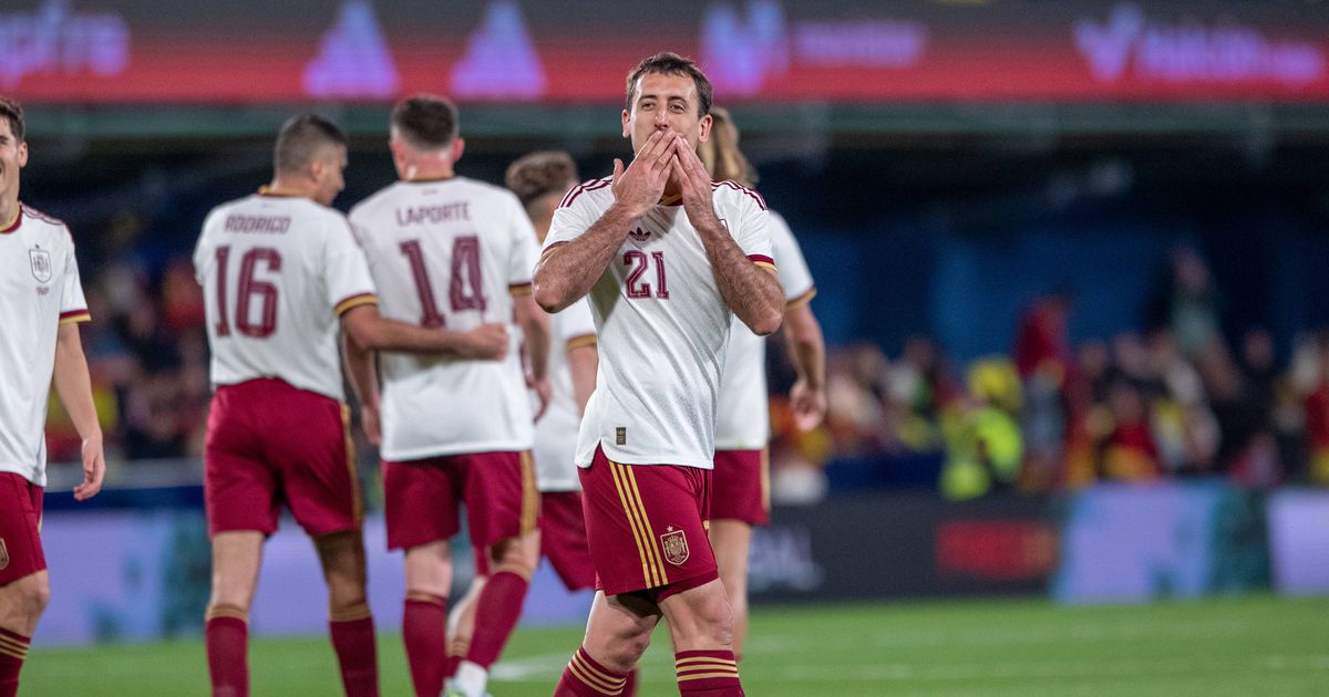 Espanha dominante derrota Sérvia