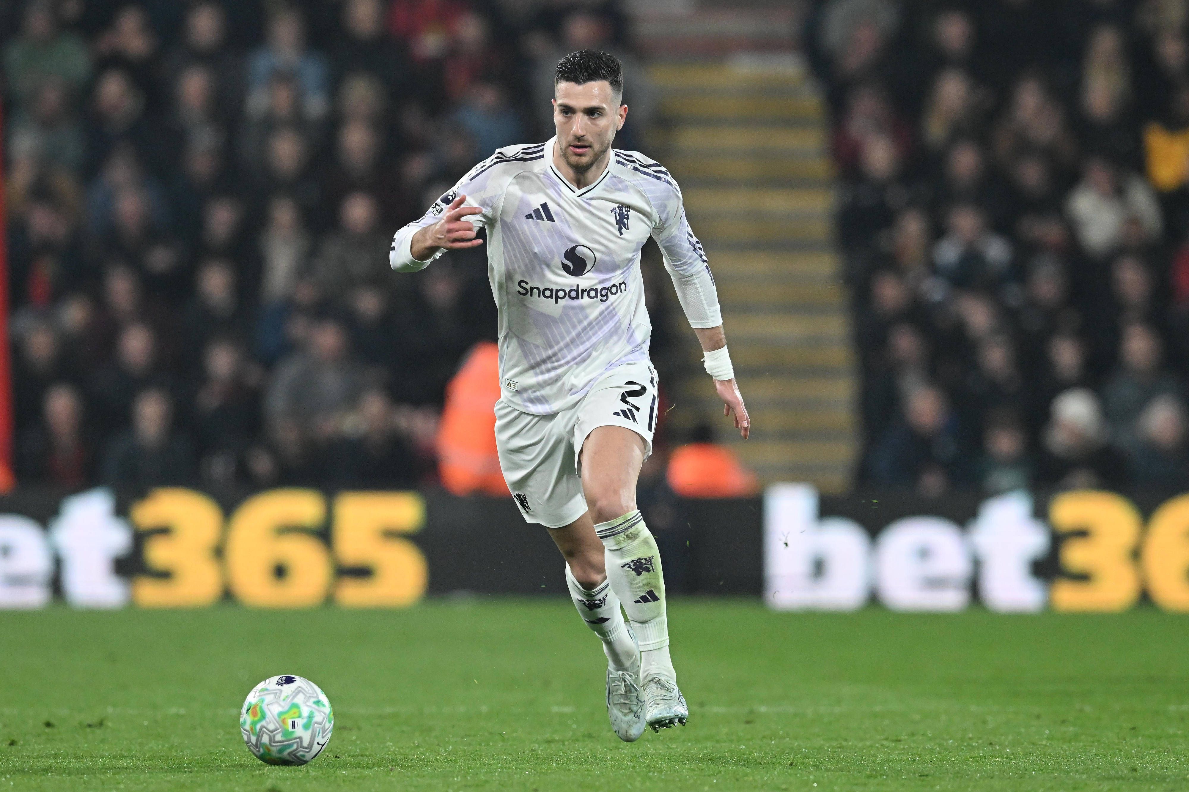 Diogo Dalot, defesa do Manchester United