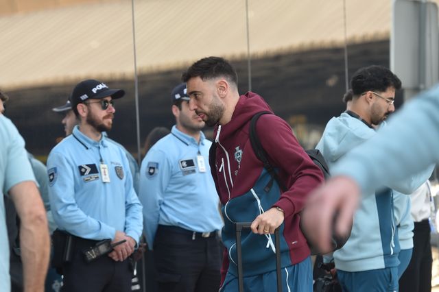 Bruno Fernandes na comitiva de Portugal - Foto: Miguel Nunes