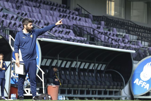 Treinador das esperanças lusas aplaudiu qualidade de jogo no embate frente à congénere azeri - Foto: FPF