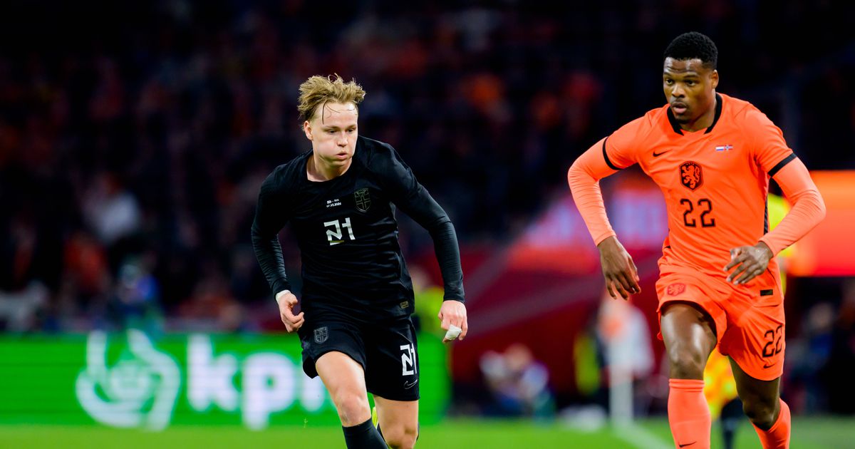 Magia de Schjelderup não chegou para a Noruega vencer os Países Baixos