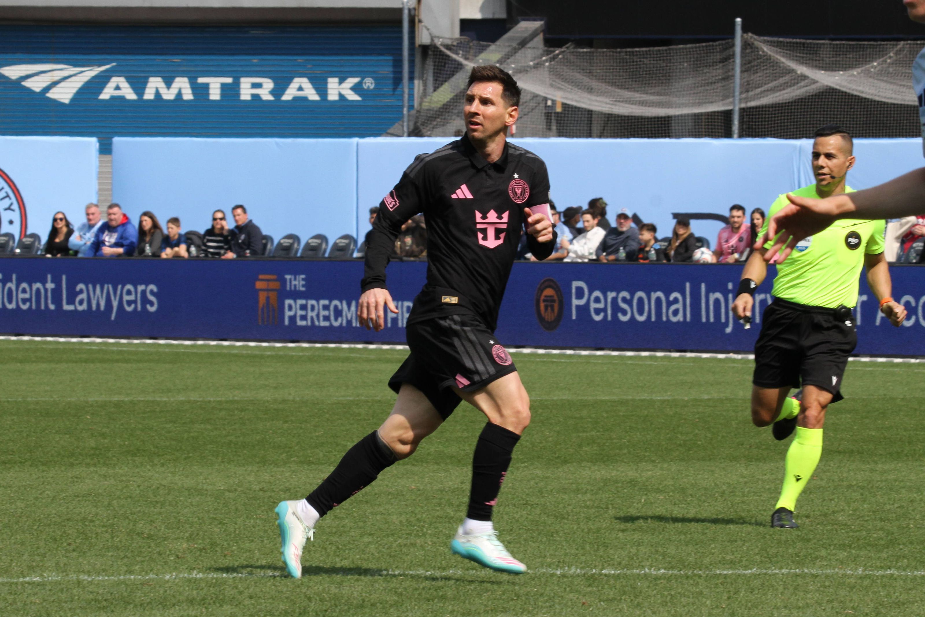 Messi em ação pelo Inter Miami