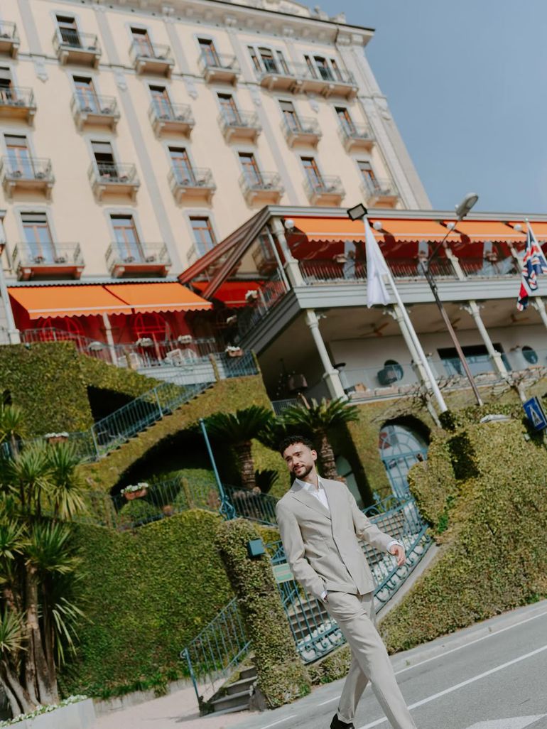 João Mário celebra casamento no mágico Lago de Como - Foto: João Mário/Instagram