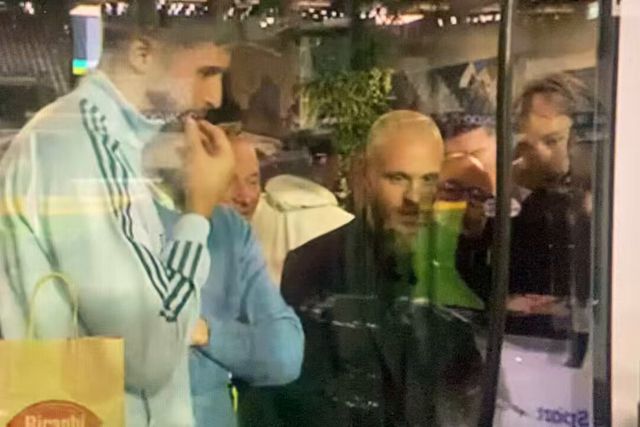 Reação de vários jogadores italianos gerou indignação na Bósnia - Foto: RAI