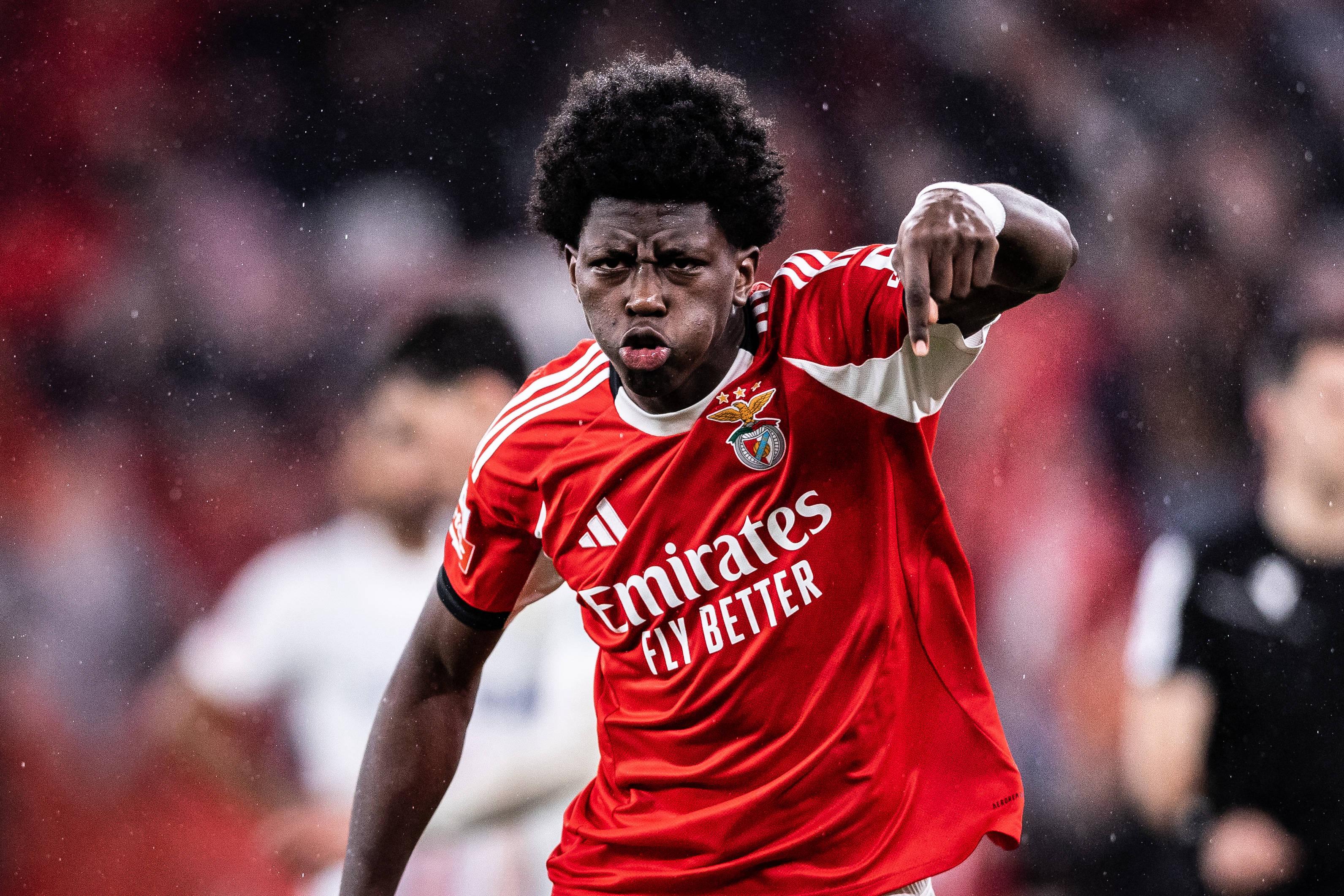 Anísio Cabral, ponta de lança do Benfica (foto: Imago)