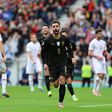 Bruno Fernandes fez um hat trick por Portugal na última partida de 2025