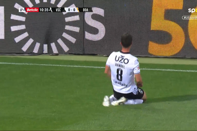 Vídeo: o golaço de Handel que fez levantar o Estádio D. Afonso Henriques