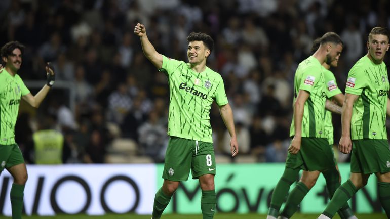 Pedro Gonçalves seguro no onze do Sporting