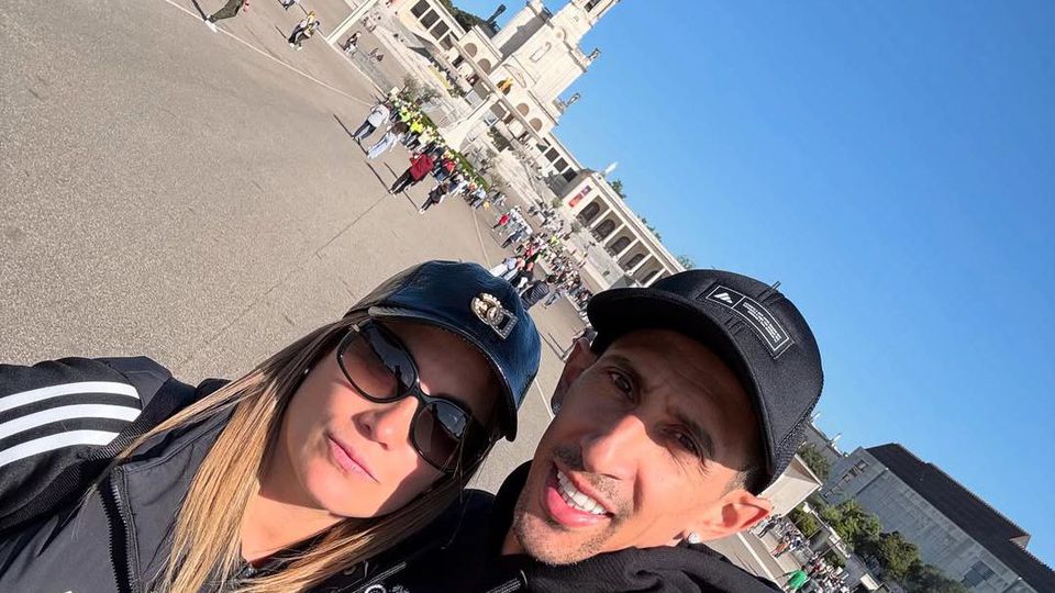 Di María visitou Fátima com a família (fotos)