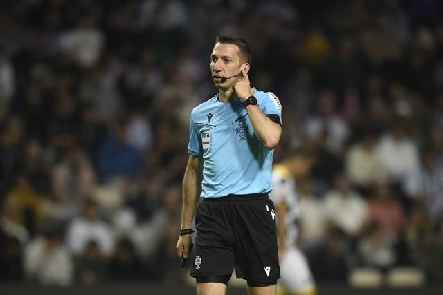Miguel Nogueira foi o árbitro do Boavista-Sporting (foto: Grafislab)