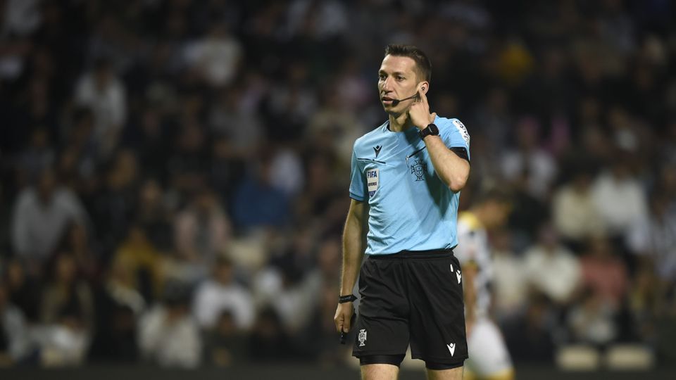 Miguel Nogueira foi o árbitro do Boavista-Sporting (foto: Grafislab)