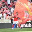 Pavlidis marcou no Benfica-Aves SAD (foto: Miguel Nunes)